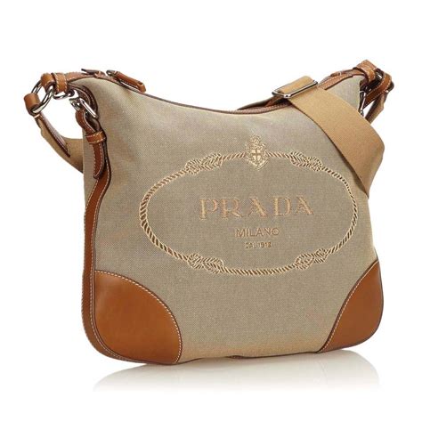 brown prada bags|Prada brown studded crossbody bag.